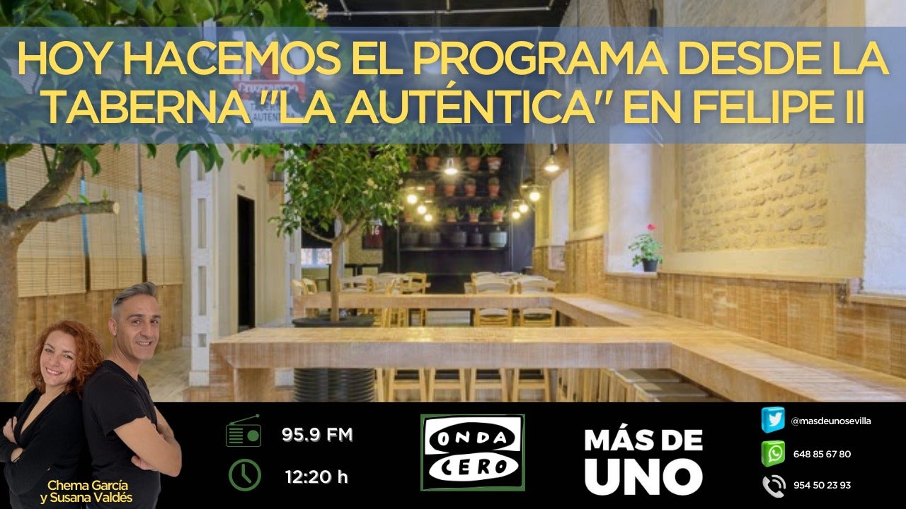 Más de uno Sevilla 22/05/2023 Más de uno Sevilla 22/05/2023