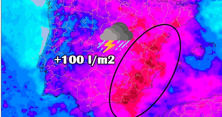 Proyecto Mastral nos avisa de que mayo se marchará con bastantes lluvias Proyecto Mastral nos avisa de que mayo se marchará con bastantes lluvias