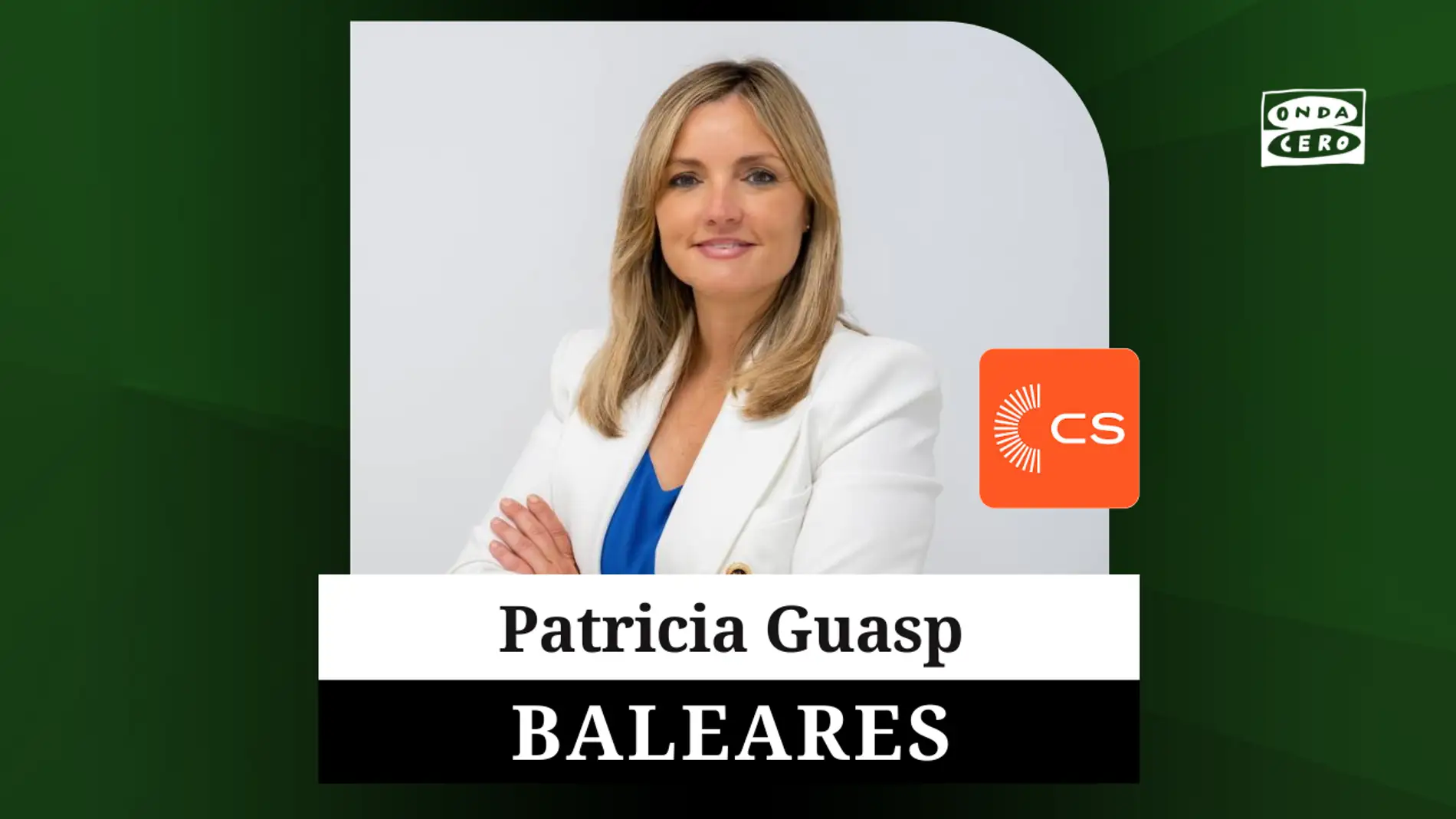 Quién es Patricia Guasp, candidata de Ciudadanos en las elecciones autonómicas de Baleares