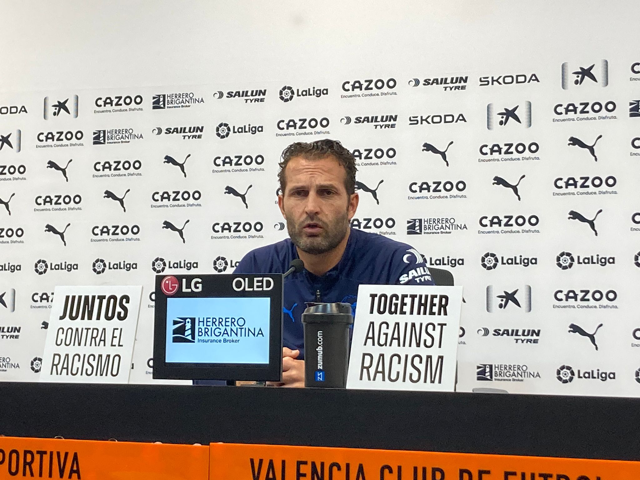 Rubén Baraja pide respeto en un contundente comunicado Rubén Baraja pide respeto en un contundente comunicado