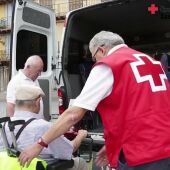 Servicio de traslado de Cruz Roja