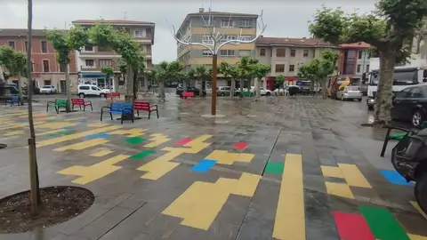 Nuevo aspecto de la plaza Nuevo aspecto de la plaza