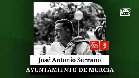 José Antonio Serrano Candidato por PSOE a la alcaldía por Murcia