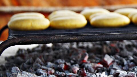 Arepas cocinadas