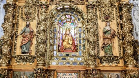 Retablo de la Virgen del Castillo de Bijuesca