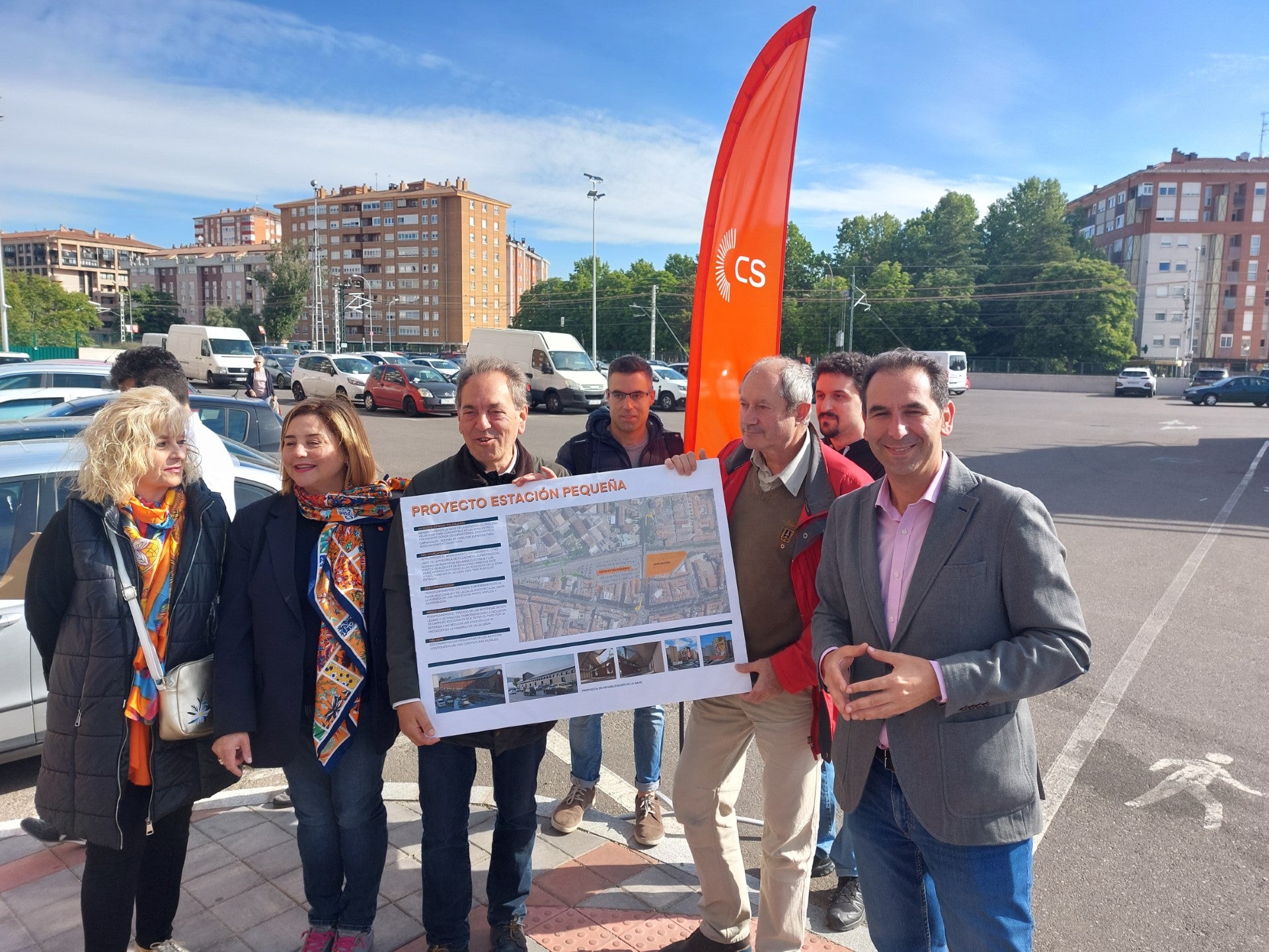 Ciudadanos presenta una transformación integral de la zona de la estación de pequeña velocidad Ciudadanos presenta una transformación integral de la zona de la estación de pequeña velocidad