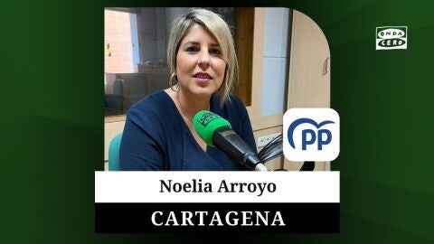 Noelia Arroyo, candidata Alcaldia Cartagena por el PP Noelia Arroyo, candidata Alcaldia Cartagena por el PP