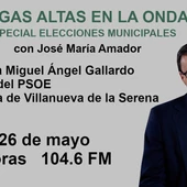 Miguel Ángel Gallardo, candidato del PSOE en Villanueva de la Serena Miguel Ángel Gallardo, candidato del PSOE en Villanueva de la Serena
