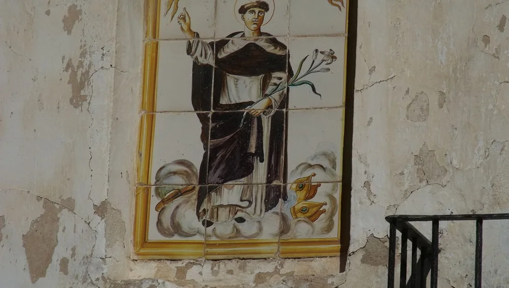 Panel cerámico de San Vicente Ferrer Panel cerámico de San Vicente Ferrer