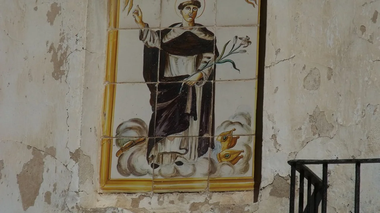 Panel cerámico de San Vicente Ferrer
