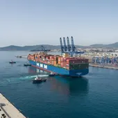 El puerto de Algeciras por donde entraba la droga El puerto de Algeciras por donde entraba la droga