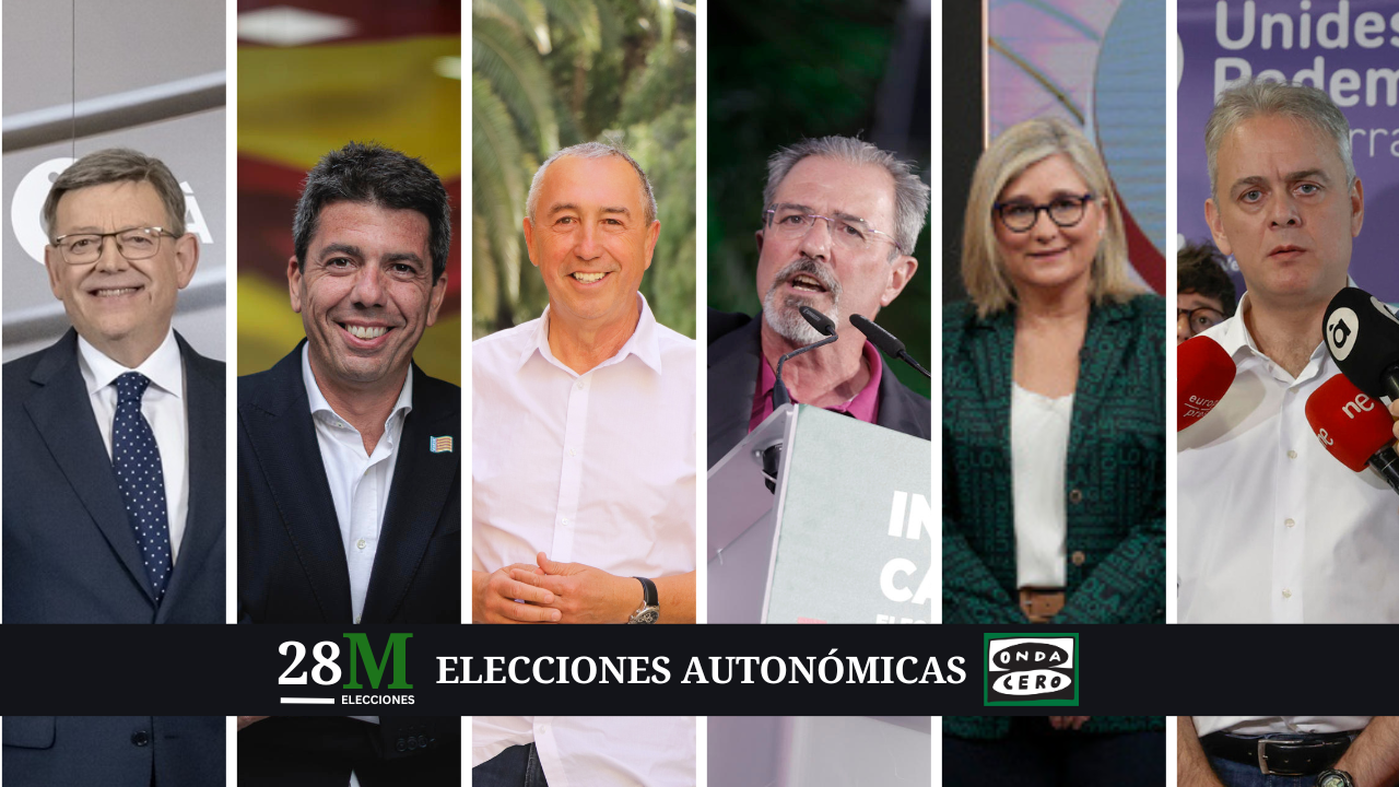Quién es quién en las elecciones de la Comunidad Valenciana: así son los candidatos para el 28M Quién es quién en las elecciones de la Comunidad Valenciana: así son los candidatos para el 28M
