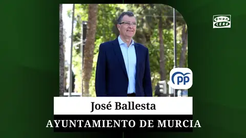 José Ballesta Candidato del PP a la alcaldía de Murcia