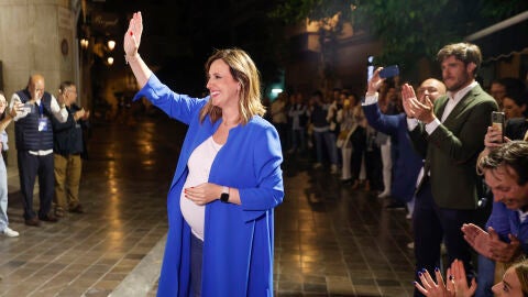 María José Catalá, tras ganar las elecciones en Valencia