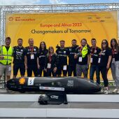 El Dátil’23 de la UMH de Elche, quinto en la ‘Shell Eco-Marathon Europe de este año .