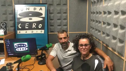 Gloria Fuller y Carlos Descals, ciclistas de Faura Gloria Fuller y Carlos Descals, ciclistas de Faura