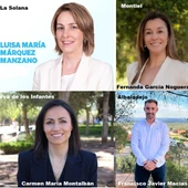 Luisa Márquez (La Solana), Fernanda García Nogueras (Montiel), Carmen María Montalbán (Vva de los Infantes) y Francisco Javier Macías (Albaladejo) Luisa Márquez (La Solana), Fernanda García Nogueras (Montiel), Carmen María Montalbán (Vva de los Infantes) y Francisco Javier Macías (Albaladejo)