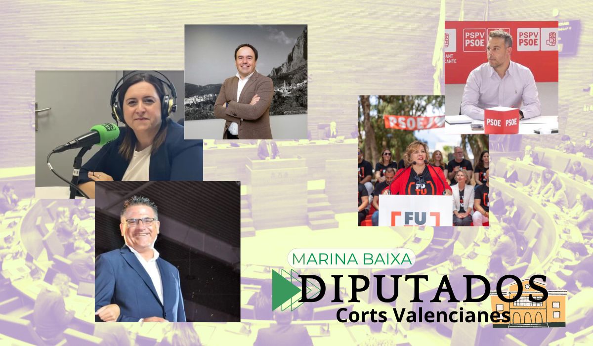 Cinco candidatos a Corts Valencianes en la Marina Baixa logran acta de Diputados Cinco candidatos a Corts Valencianes en la Marina Baixa logran acta de Diputados