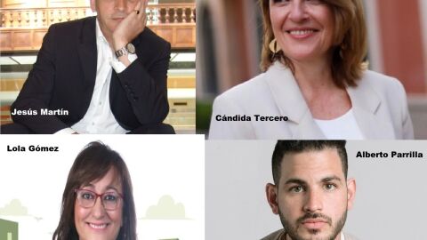 Jes&uacute;s Mart&iacute;n, C&aacute;ndida Tercero, Lola G&oacute;mez y Alberto Parrilla