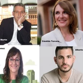 Jesús Martín, Cándida Tercero, Lola Gómez y Alberto Parrilla Jesús Martín, Cándida Tercero, Lola Gómez y Alberto Parrilla