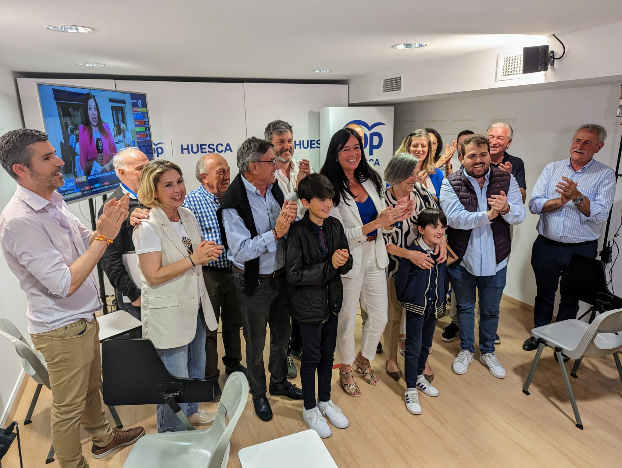El Partido Popular gana y el Ayuntamiento de Huesca se queda con solo tres formaciones El Partido Popular gana y el Ayuntamiento de Huesca se queda con solo tres formaciones