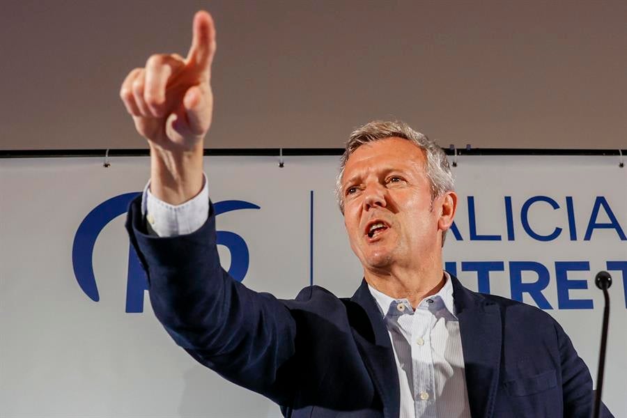 Rueda descarta el adelanto electoral al 23J en Galicia para no "contagiarse" de la inestabilidad de Sánchez Rueda descarta el adelanto electoral al 23J en Galicia para no "contagiarse" de la inestabilidad de Sánchez