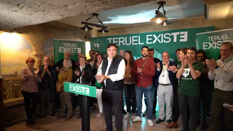 Tomás Guitarte, tras conocer los resultados de las elecciones municipales y autonómicas TERUEL EXISTE