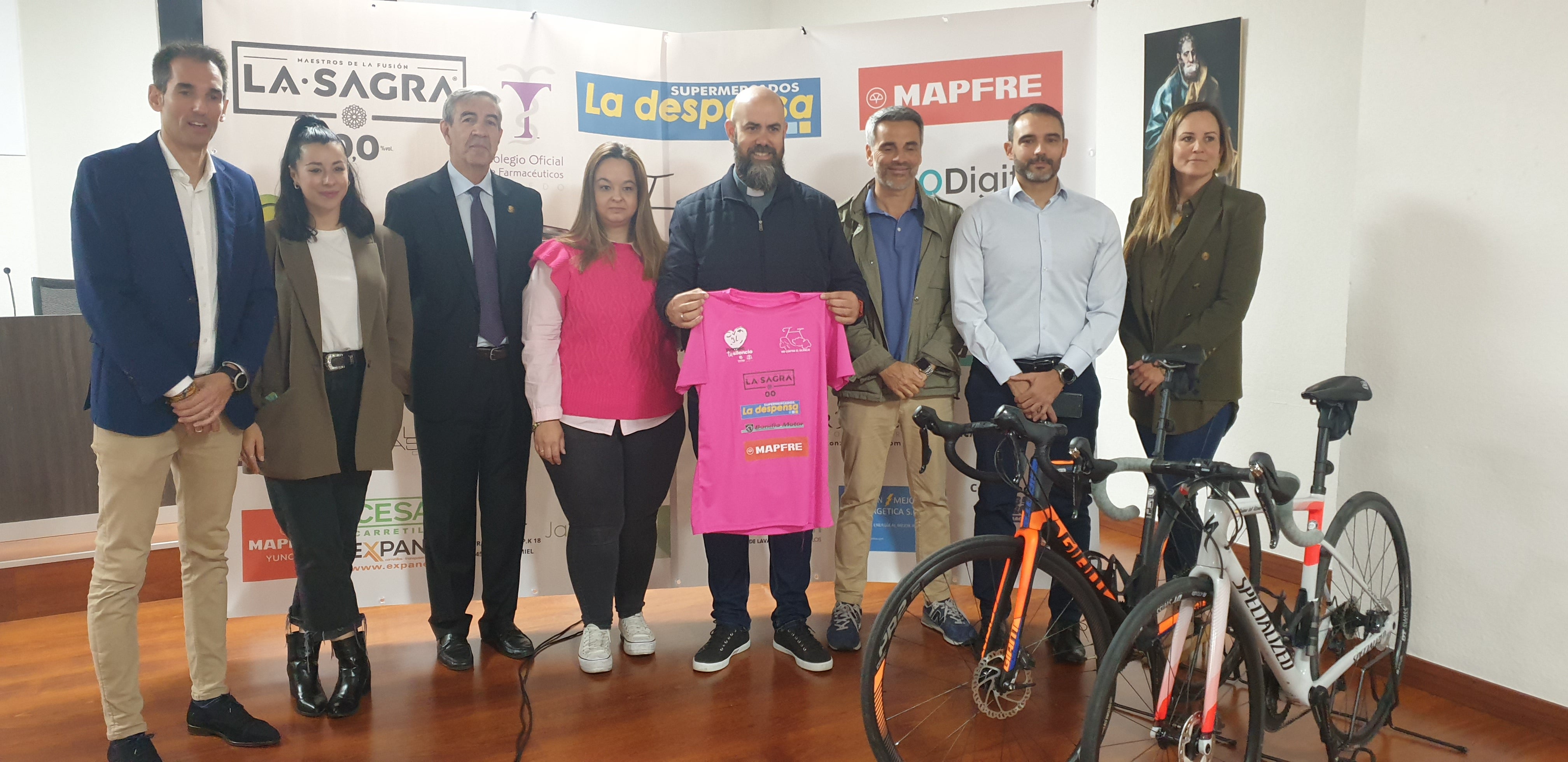 El reto solidario "Kilómetros contra el silencio" vuelve a Toledo El reto solidario "Kilómetros contra el silencio" vuelve a Toledo