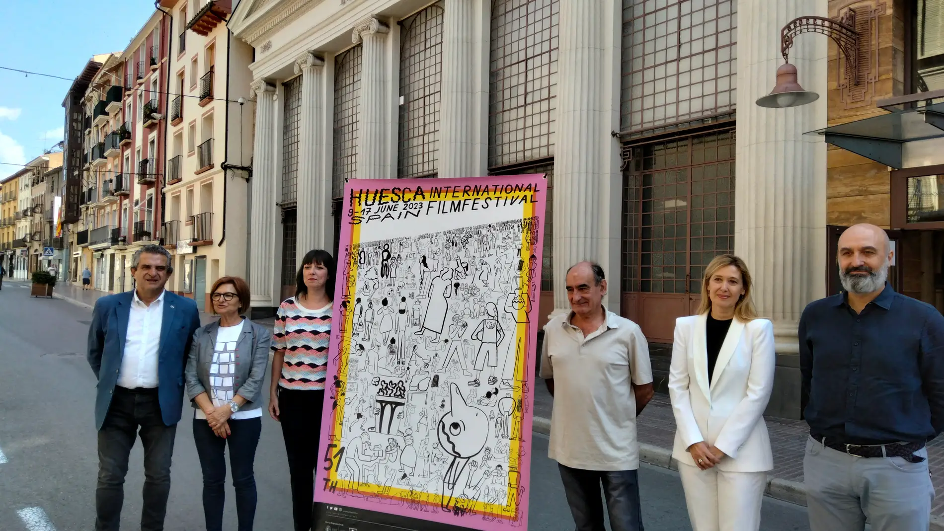 Manolo Pérez, Maribel de Pablo, Estela Rasal, Manuel Avellanas, Cristina de la Hera y Víctor Lucea han presentado el festival.