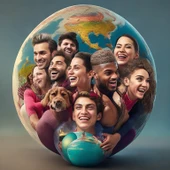 Personas de distintas razas y nacionalidades Personas de distintas razas y nacionalidades