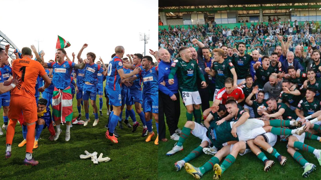 Amorebieta y Racing de Ferrol se juegan el título de Primera Federación Amorebieta y Racing de Ferrol se juegan el título de Primera Federación