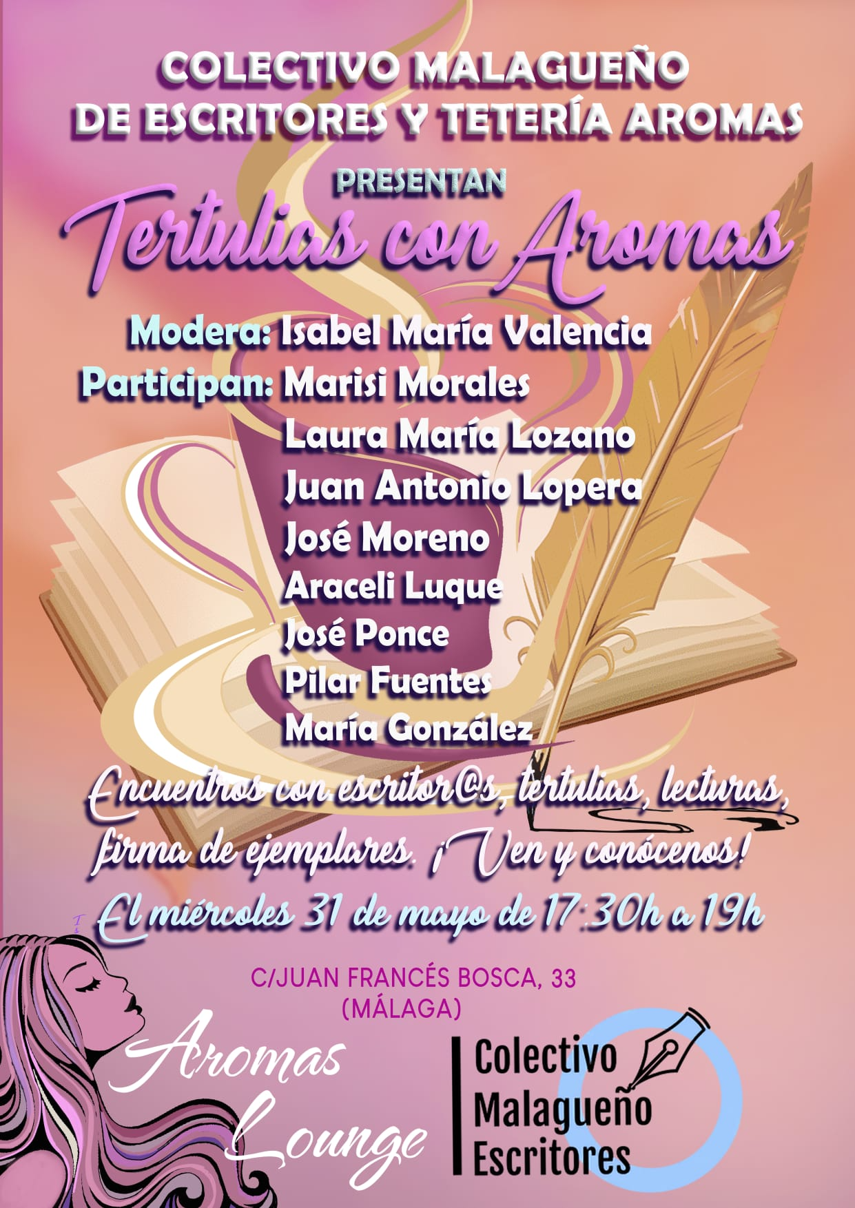 El Colectivo de Escritores Malagueños amplía sus actividades literarias El Colectivo de Escritores Malagueños amplía sus actividades literarias