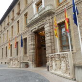 El edificio Pignatelli, sede del Gobierno aragonés