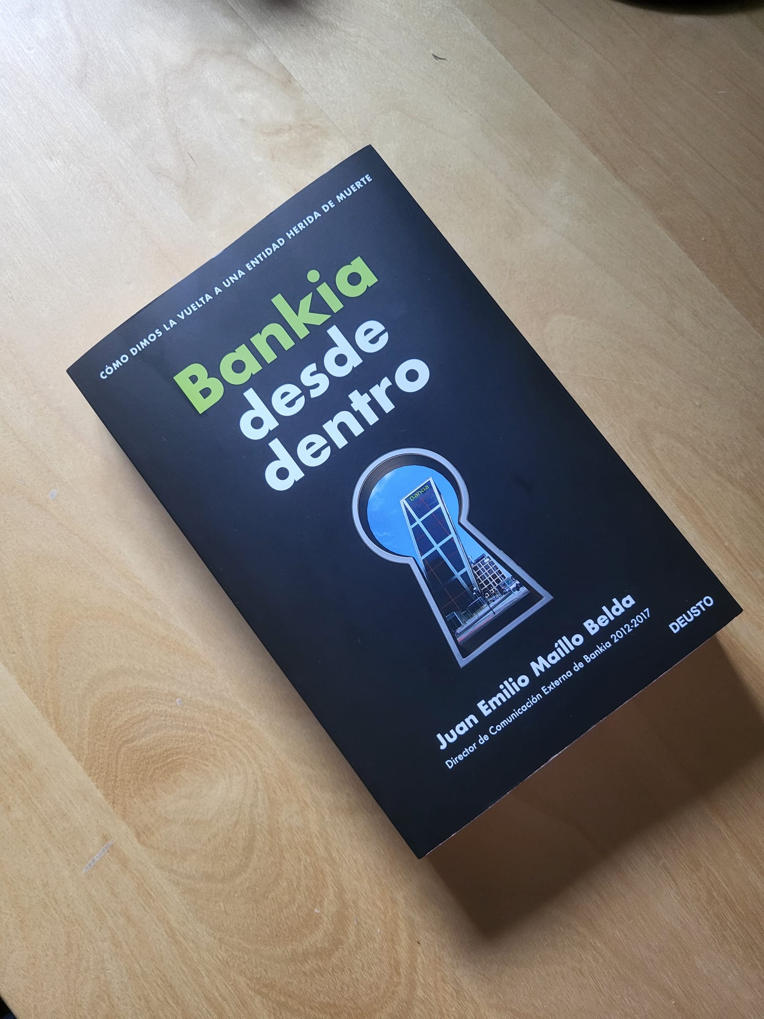 "Bankia desde dentro" , el libro que cuenta la verdad de la venta del Valencia "Bankia desde dentro" , el libro que cuenta la verdad de la venta del Valencia
