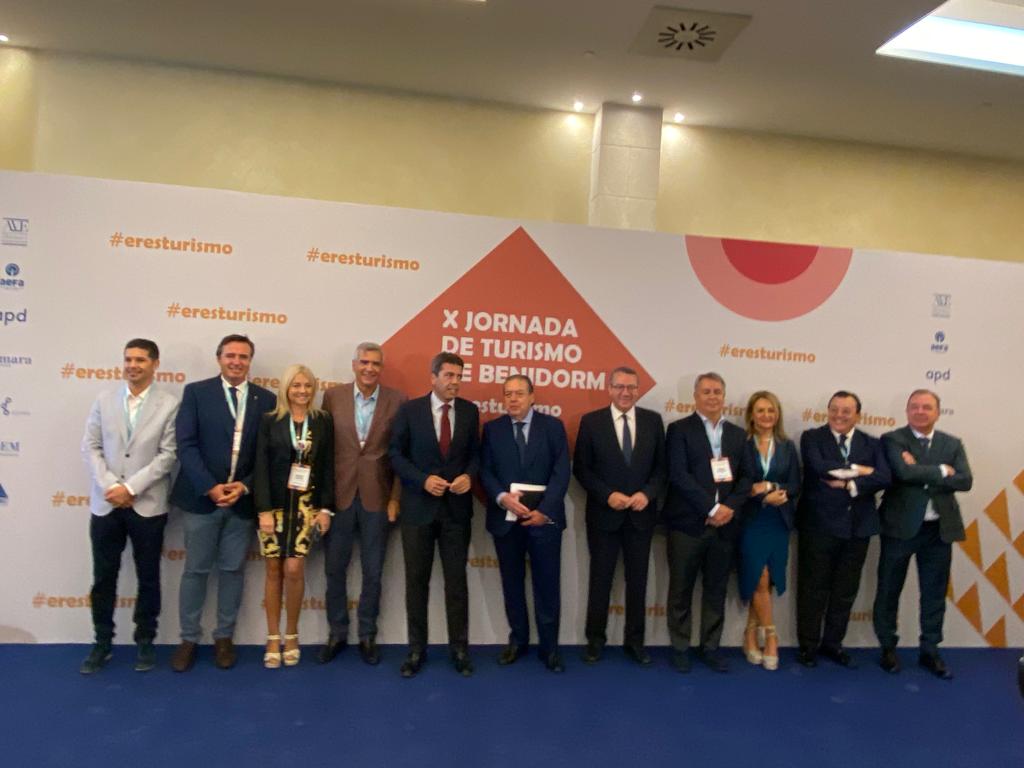 Carlos Mazón pone en valor el modelo turístico de Benidorm en la X Jornada del Turismo de AVE Carlos Mazón pone en valor el modelo turístico de Benidorm en la X Jornada del Turismo de AVE