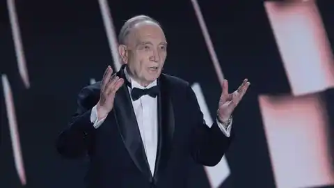 El presidente de la Academia de Cine, Fernando Méndez Leite, durante los Premios Goya 2023 en Sevilla El presidente de la Academia de Cine, Fernando Méndez Leite, durante los Premios Goya 2023 en Sevilla