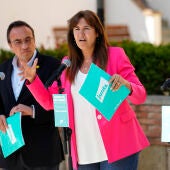Laura Borràs durante un acto de Junts en la campaña electoral para el 28M