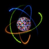 Ilustración de una red de comunicaciones cuánticas