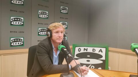 Ignacio Gragera en los estudios de Onda Cero