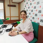 Pilar Zamora en los estudios de Onda Cero Ciudad Real Pilar Zamora en los estudios de Onda Cero Ciudad Real