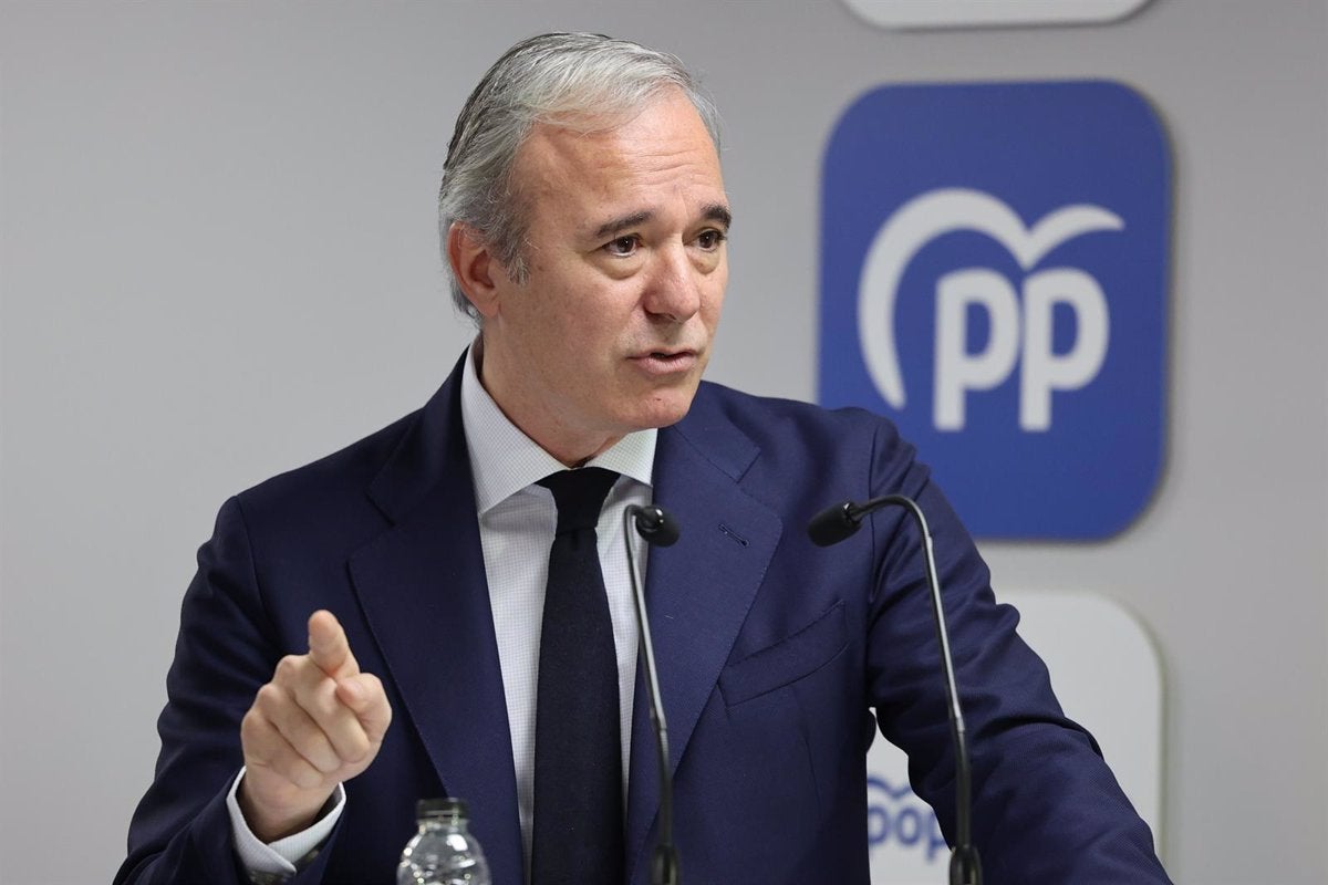 Azcón pide a Lambán que facilite su investidura como presidente Azcón pide a Lambán que facilite su investidura como presidente