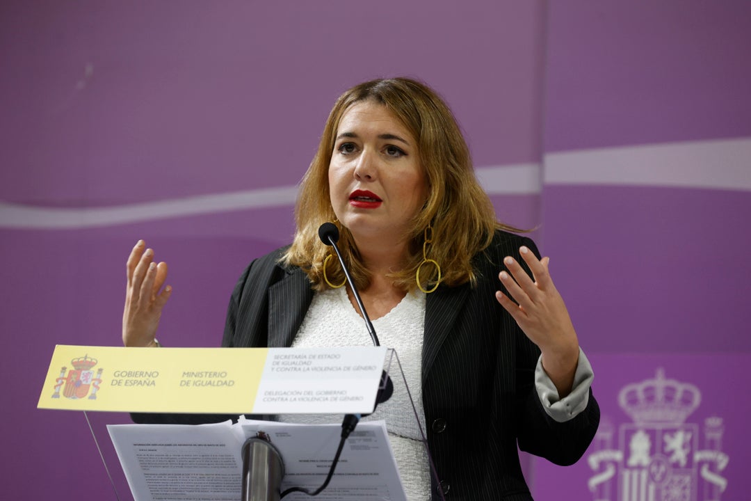 Ángela Rodríguez 'Pam' pide que se equiparen las ayudas por asesinatos machistas a las del terrorismo Ángela Rodríguez 'Pam' pide que se equiparen las ayudas por asesinatos machistas a las del terrorismo