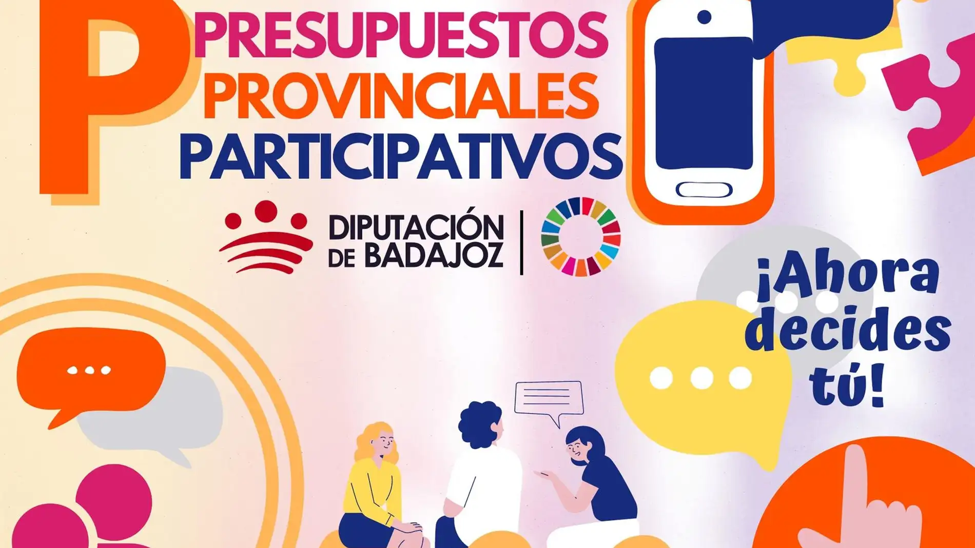 Desde este viernes se pueden presentar propuestas para incluir en los Presupuestos de la Diputación de Badajoz del 2024