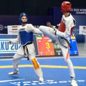 Hugo Arillo se mete en los octavos de final del Mundial de taekwondo