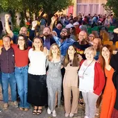 Celebración de la Confluencia de Izquierdas en la noche electoral Celebración de la Confluencia de Izquierdas en la noche electoral