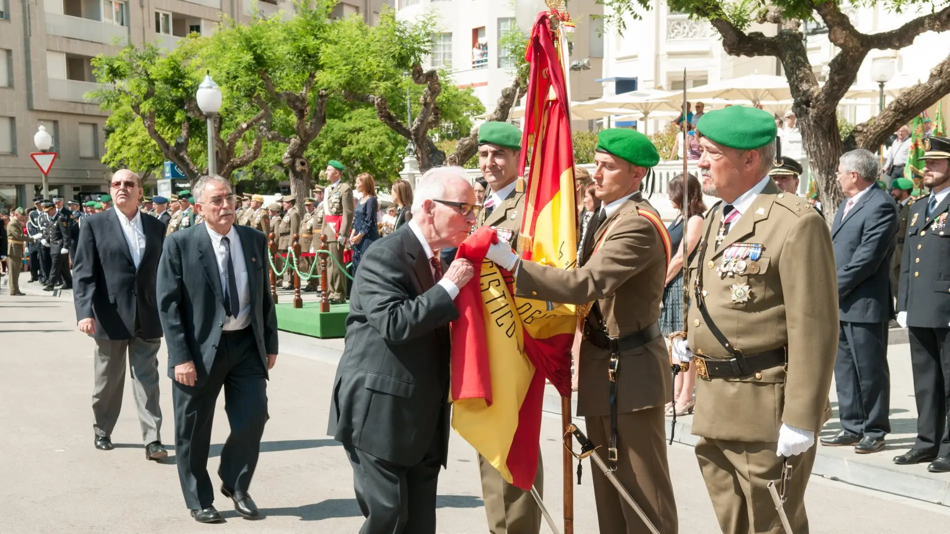 La Jura de Bandera se celebrará el 10 de junio en la plaza Luis López Allué.
