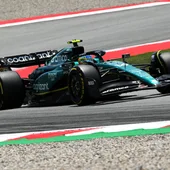 Fernando Alonso durante el FP1 del GP de España Fernando Alonso durante el FP1 del GP de España