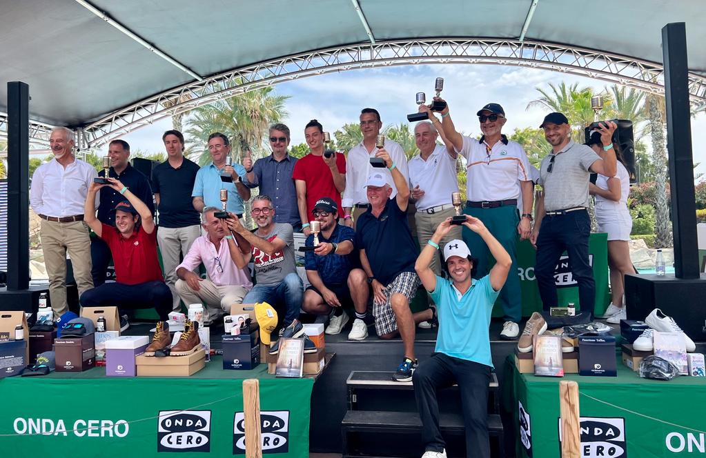 Éxito rotundo del XIII torneo de golf Onda Cero-Lexus Alicante Éxito rotundo del XIII torneo de golf Onda Cero-Lexus Alicante