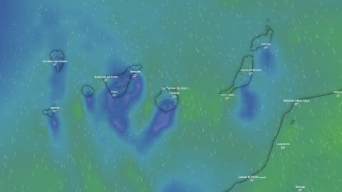 Canarias se verá afectada por una potente borrasca atlántica entre el martes y el miércoles