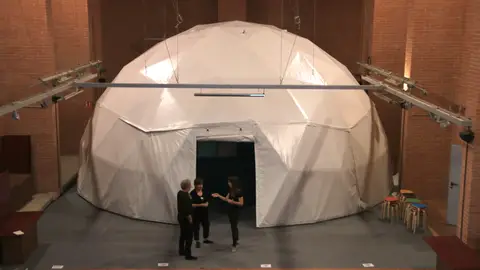 La cúpula immersiva La cúpula immersiva